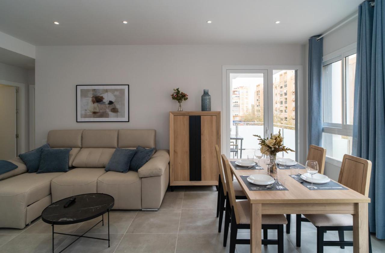 Aac Malaga - Apartamento Con Terraza, Muy Amplio, Totalmente Equipado, Cerca Del Centro Y Nuevo! מראה חיצוני תמונה