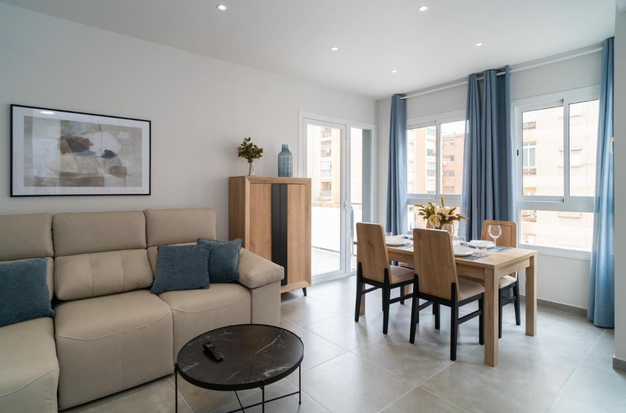 Aac Malaga - Apartamento Con Terraza, Muy Amplio, Totalmente Equipado, Cerca Del Centro Y Nuevo! מראה חיצוני תמונה